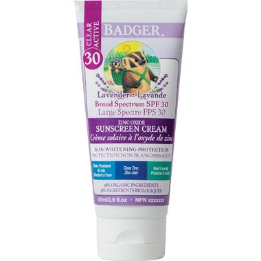 ✅Badger Lavender Sunscreen Cream 87ml