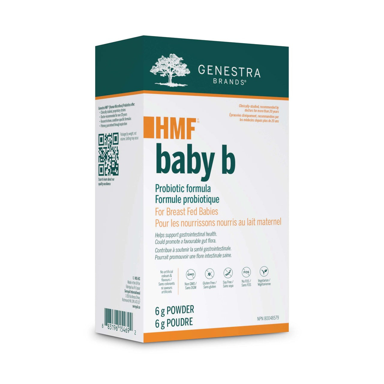Genestra HMF Baby B 6g Powder