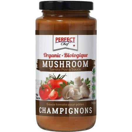 Perfect Chef Organic Mushroom Pasta Sauce 740ml
