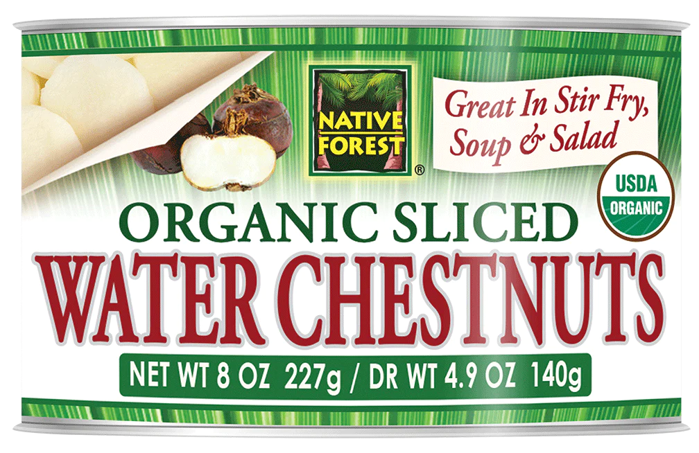 Native Forest Organic Sliced Water Chestnuts