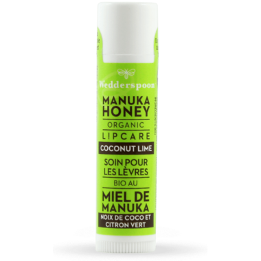 Wedderspoon Organic Manuka Lip Balm Coconut Lime