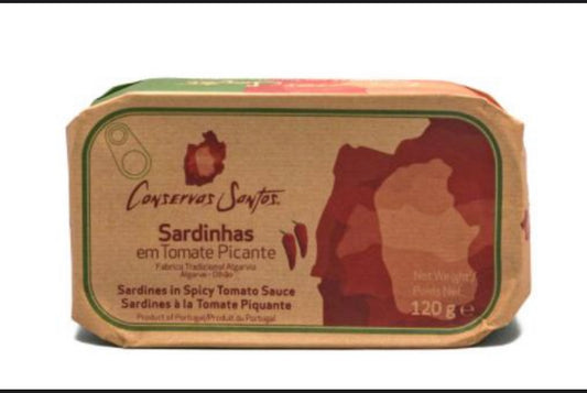 ✅ Conservos Santo Sardines Tomato 120g
