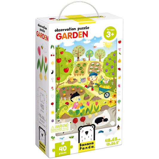 Banana Panda Observation puzzle Garden age 3+