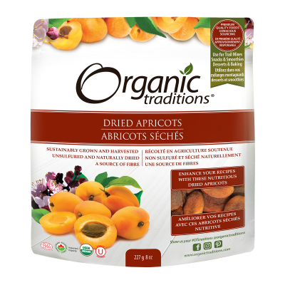Organic Traditions Organic Dried Apricots 227g