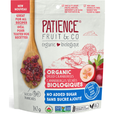 Patience Fruit & Co. Organic Dried Cranberries No Added Sugar