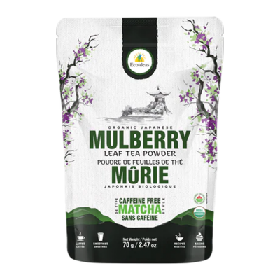 Ecoideas Organic Mulberry Leaf Tea Powder - 70g