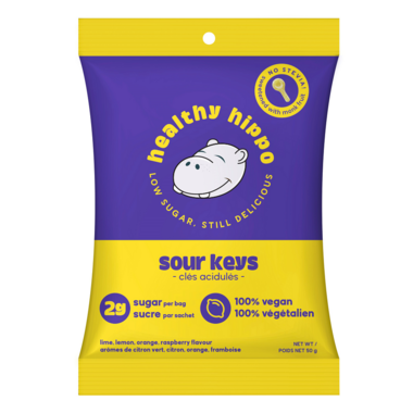 Healthy Hippo Sour Keys 50 g