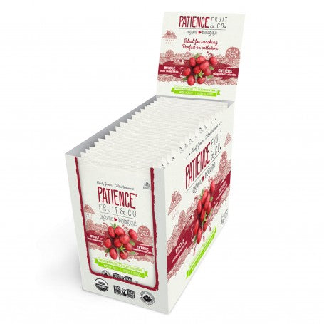 Patience Organic Dried Cranberries Box