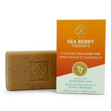 Sea Berry Therapy Sea Buckthorn Cleansing Face & Body Bar 3.5 oz