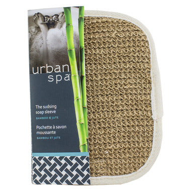 ✅🔥 Urban Spa Bamboo & Jute Soap Sleeve