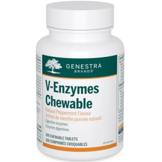 ✅⭐️ Genestra V Enzymes 100 Chewables