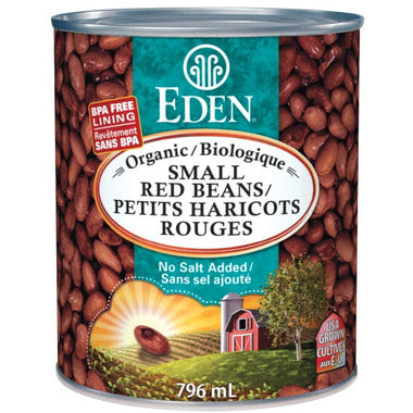 Eden Foods Organic Small Red Beans 796 mL