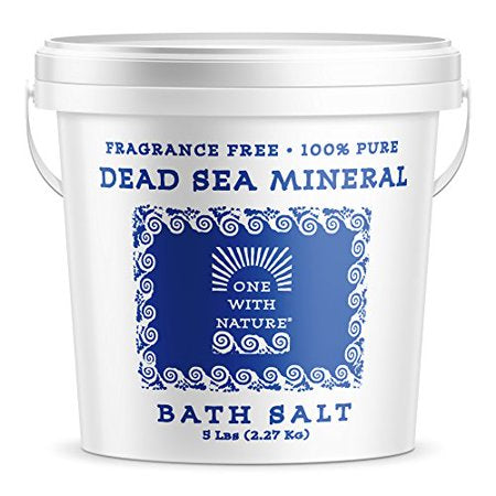 ✅100% Pure Dead Sea Mineral Bath Salt 5Lb Frag Free