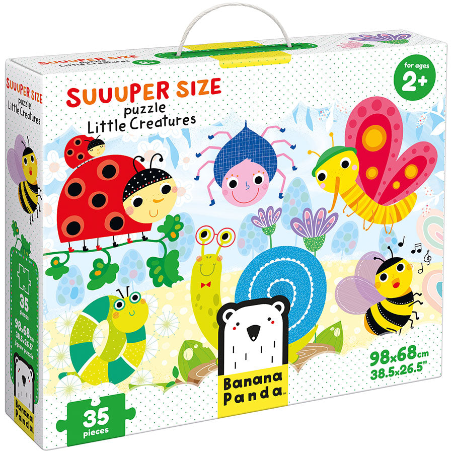 ✅Banana Panda Suuuper Size Puzzle Little Creatures age 2+