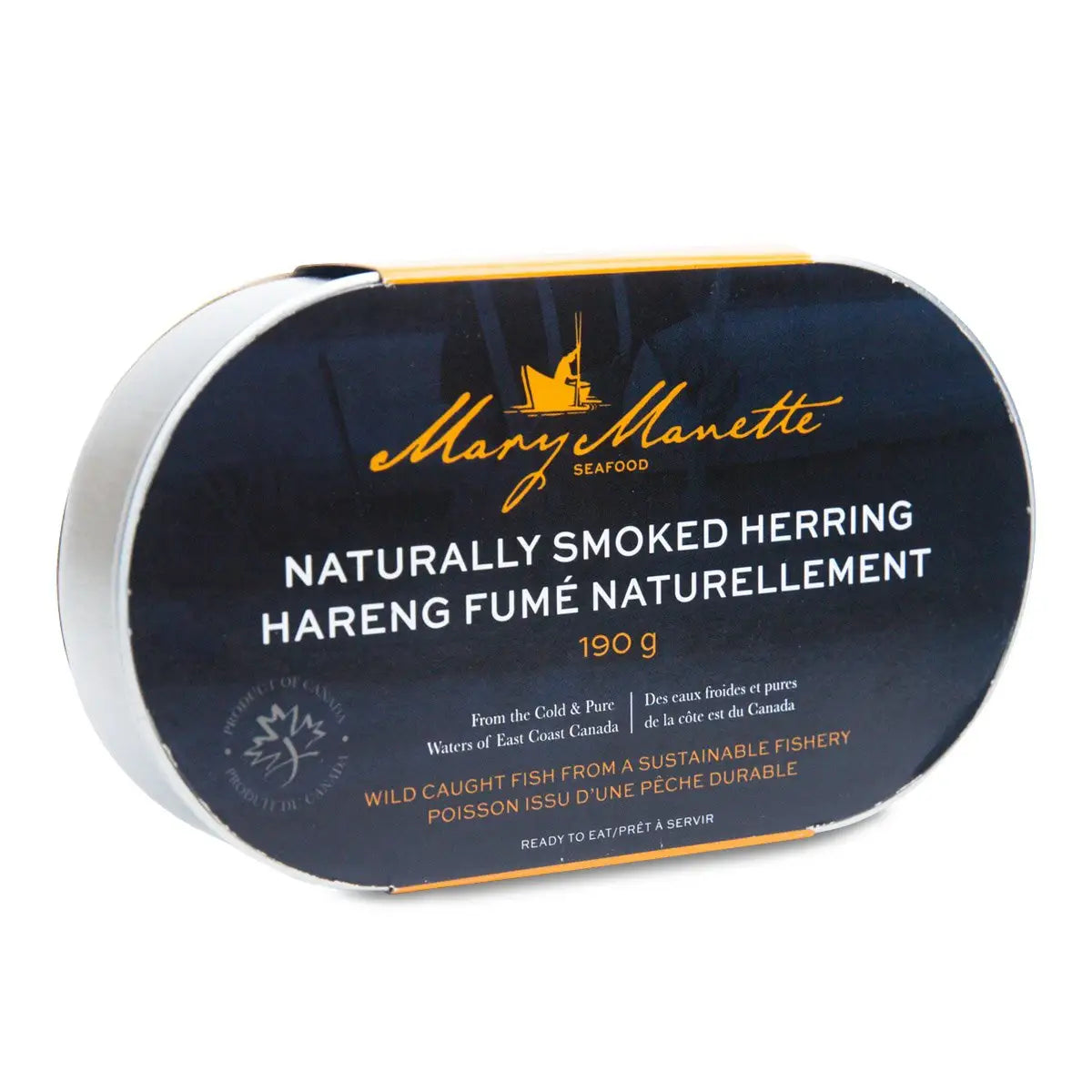 Mary Manette Seafood Naturally Smoked Herring 190g
