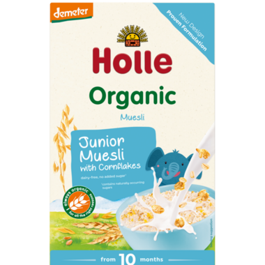 ✅ Holle Organic Junior Muesli with Cornflakes 250 g