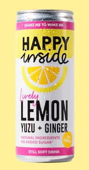 ✅ Happy Inside Lemon Yuzu & Ginger - 250ml