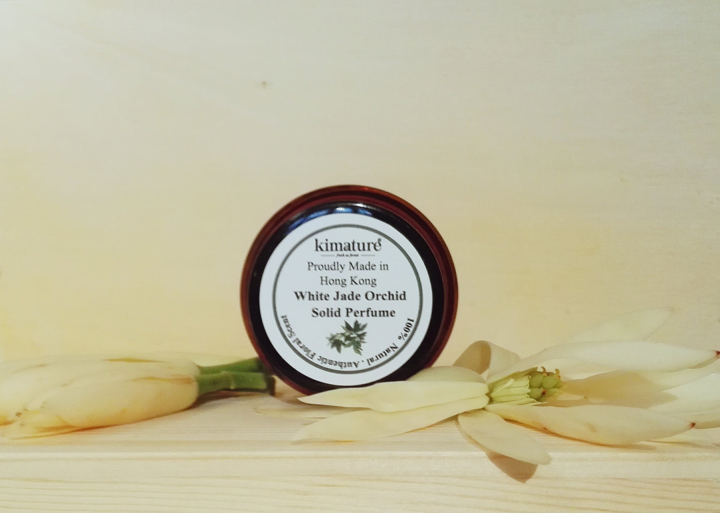 ✅🔥 Kimature White Orchid Solid Perfume