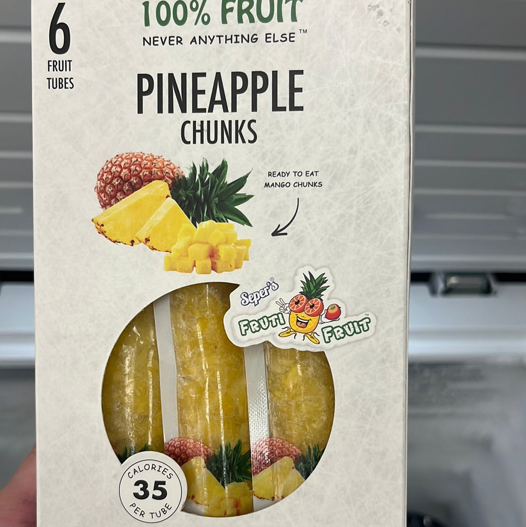 ✅ FRUTI FRUIT 100% Pineapple Tubes