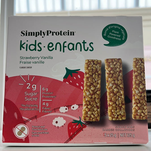 ✅ Simply Protein Kids Bar Strawberry Vanilla Pack ( 2 pack)