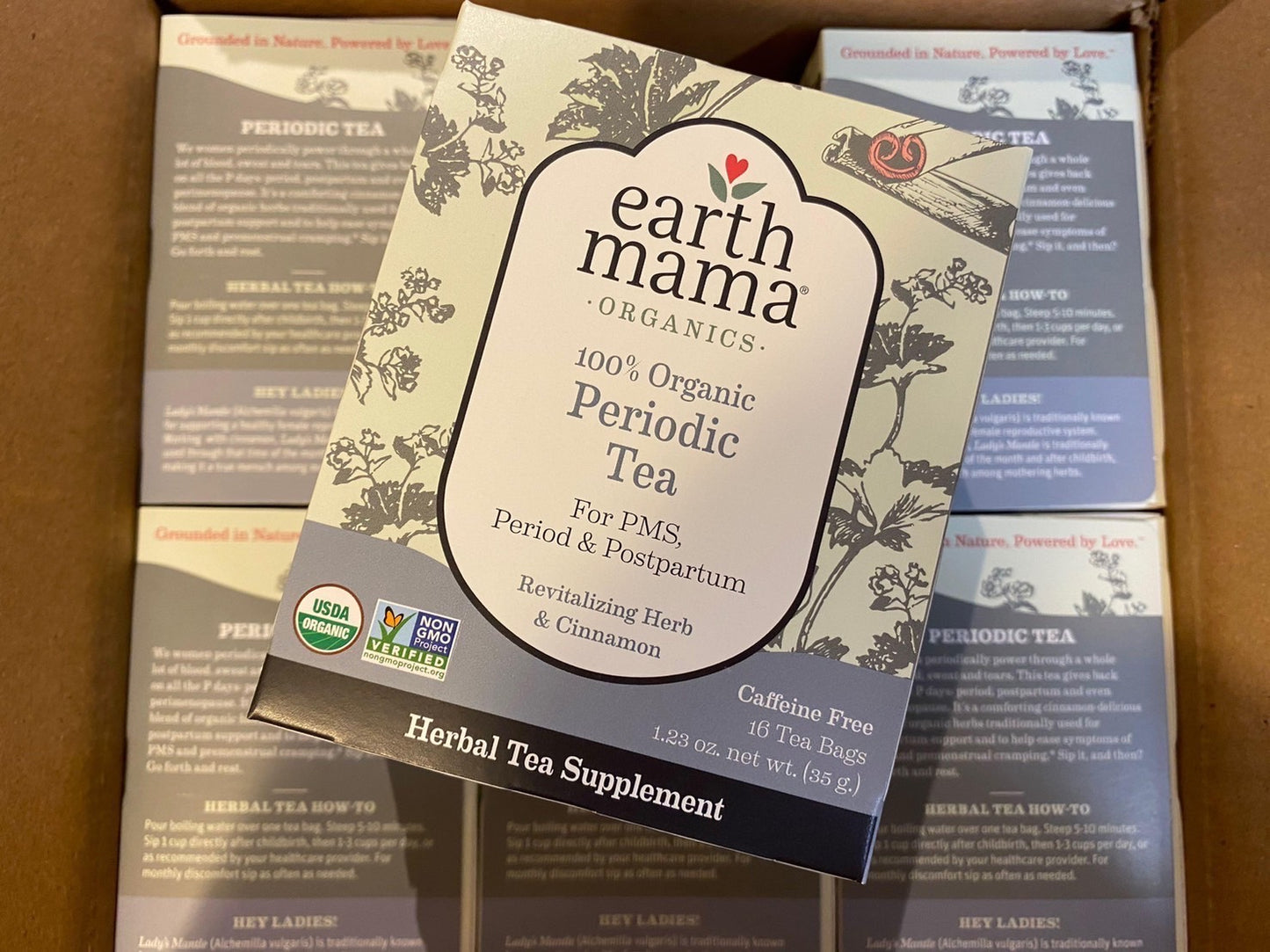 ✅ Earth Mama organic periodic tea