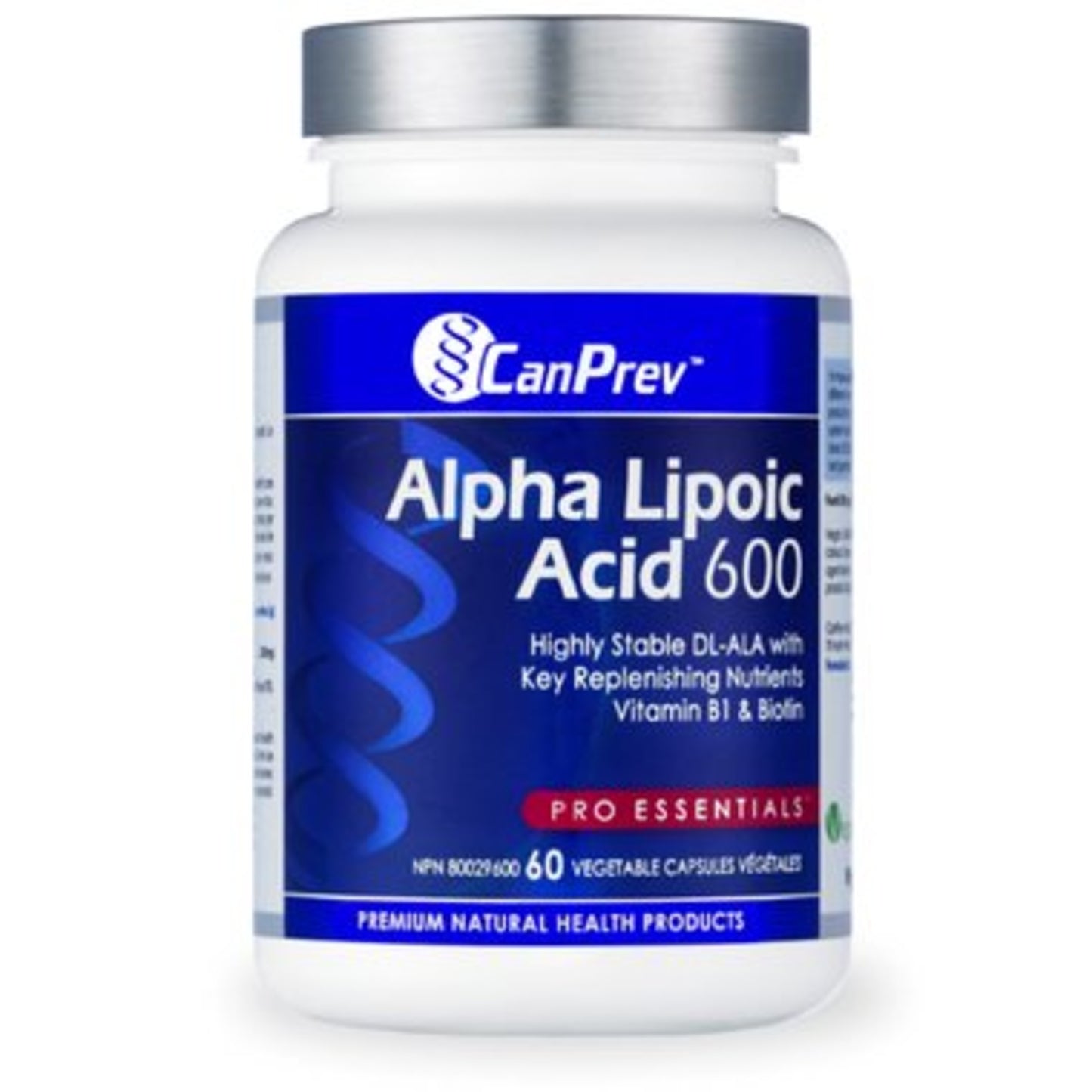 CanPrev Alpha Lipoic Acid 600 mg 60 v-caps