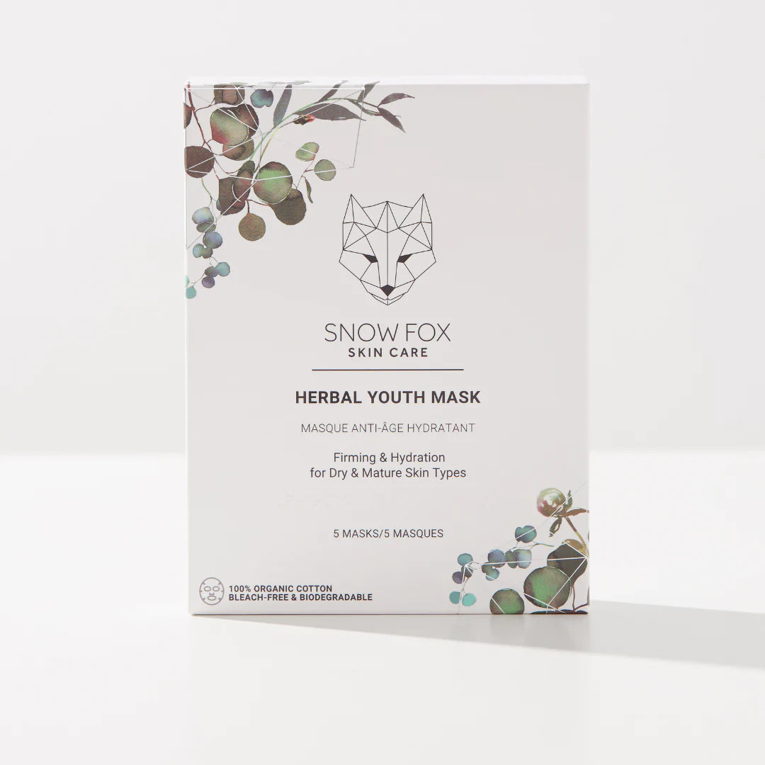 ✅🔥 Snow Fox Skin Care Herbal Youth Mask