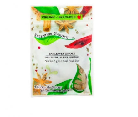 Splendor Organic Bay Leaves Whole 5g