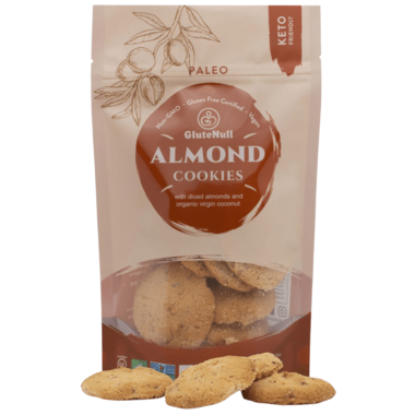 ✅GluteNull Keto Almond Cookies 210 g