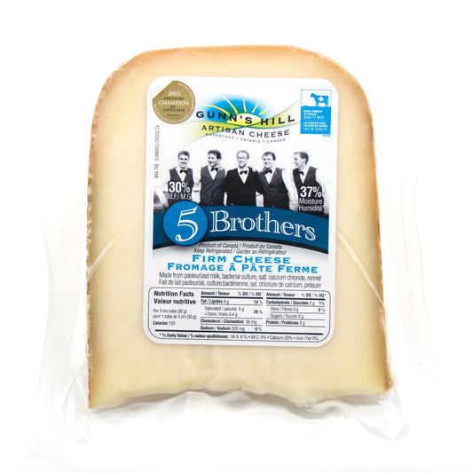 Gunn's Hill 5 Brothers Cheese 170g