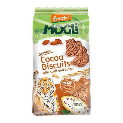 MOGLi Organic Biscuits Cocoa 125g