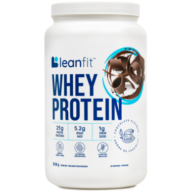✅ LeanFit Whey Protein Chocolate 858g