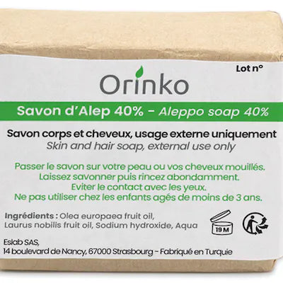 Orinko Aleppo Soap 40% 120g