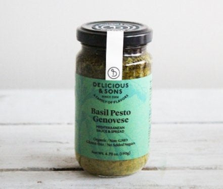 ✅🔥 Delicious & Sons Basil Pesto Genovese