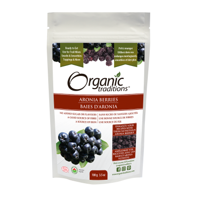 Organic Traditions Organic Aronia Berries 100g