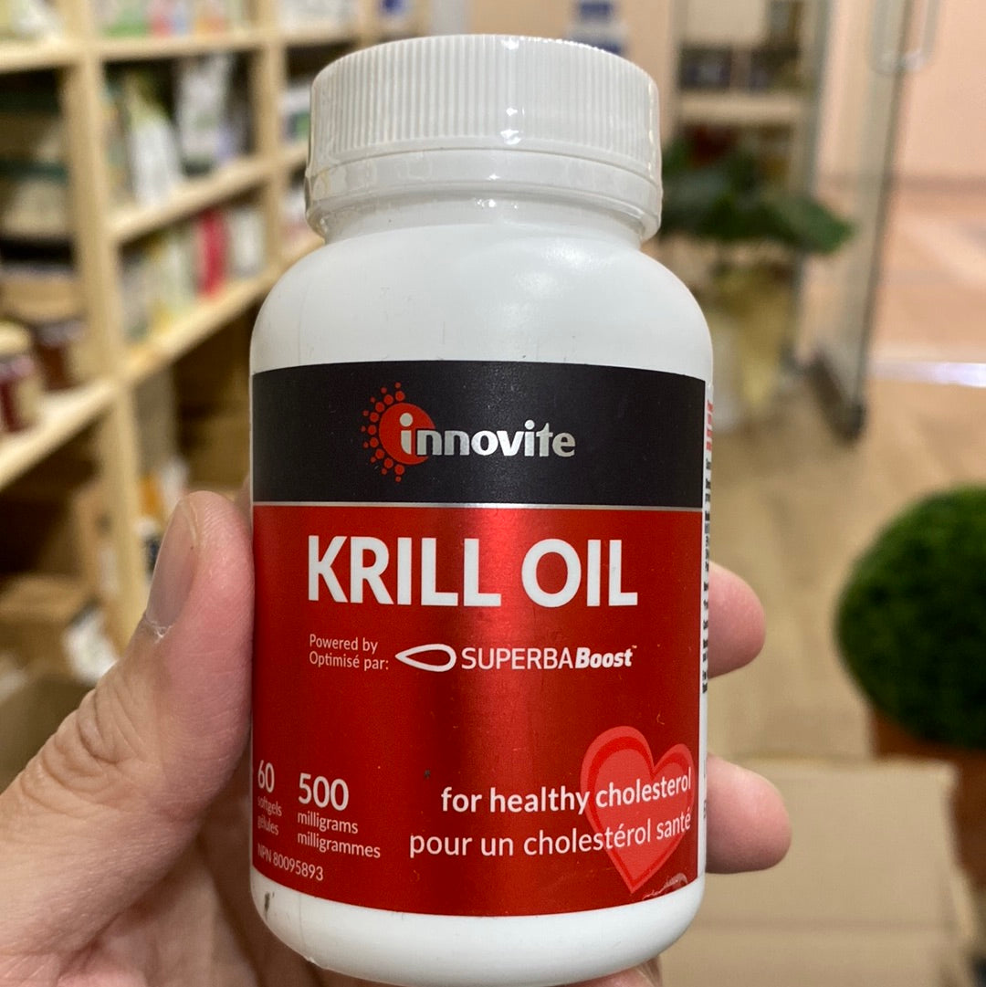 ✅⭐️ Innovite Krill oil 500mg 60 softgels