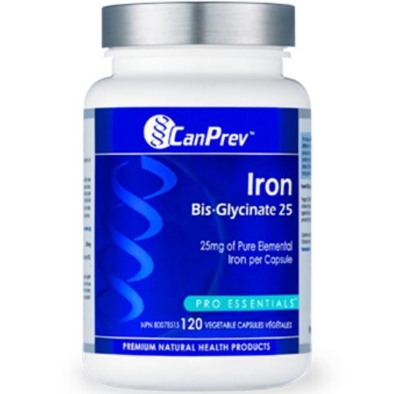CanPrev Iron Bis-Glycinate 25mg (Pure Elemental)