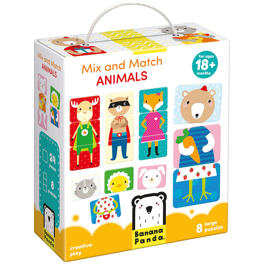 Banana Panda Mix and Match animals 18m+